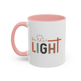 Matthew 5:14-16 "Be The Light" Accent Coffee Mug - Inspirational 11/15oz