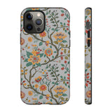 Indian Traditional Ornament Floral Design Tough Phone Case