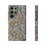 Indian Traditional Ornament Floral Design Tough Phone Case