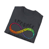 Embrace Neurodiversity Unisex T-Shirt - Celebrate Inclusivity & Awareness