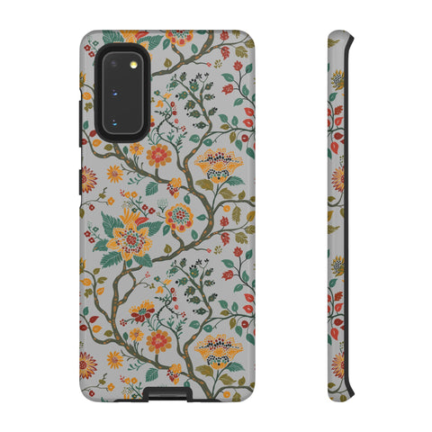 Indian Traditional Ornament Floral Design Tough Phone Case