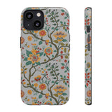 Indian Traditional Ornament Floral Design Tough Phone Case