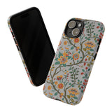 Indian Traditional Ornament Floral Design Tough Phone Case