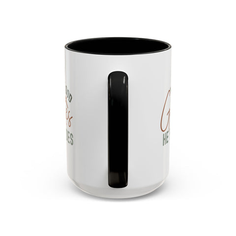 Inspirational Accent Coffee Mug - Where God Guides He Provides - Perfect for Gift Giving and Daily Motivation