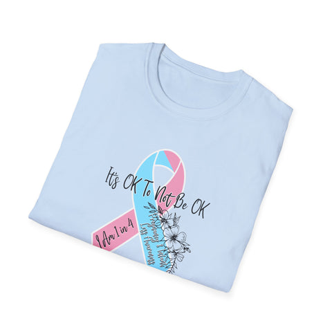 Pregnancy & Infant Loss Awareness Tee- It's OK to not be OK