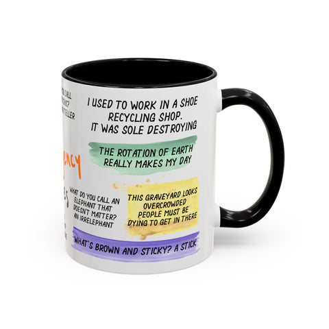 Humorous Emergency Jokes Coffee Mug - 11oz & 15oz