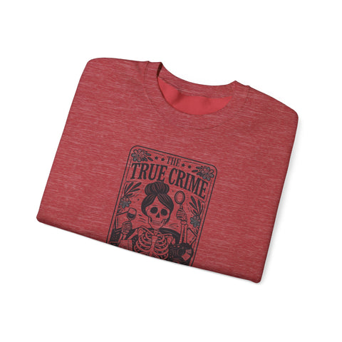 True Crime Junkie Tarot Card Sweatshirt